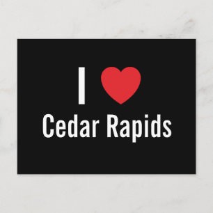 I Liebe Zedernrasen Postkarte