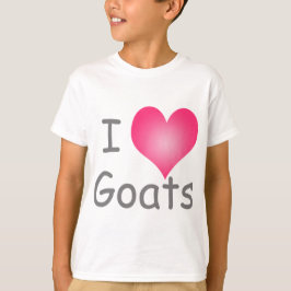 I Liebe Ziegen Baby T-shirt