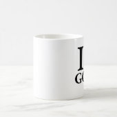 I Liebe Ziegen Kaffeetasse (Mittel)