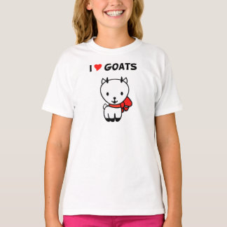 I Liebe-Ziegen T-Shirt
