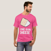 I Liebe Ziegenkäse T-Shirt (Vorne ganz)