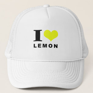 I Liebe Zitrone Truckerkappe