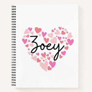I Liebe Zoey Notizblock