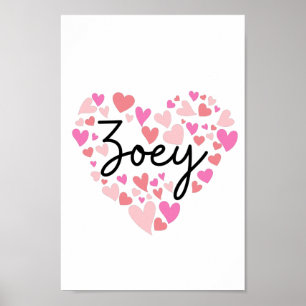 I Liebe Zoey Poster