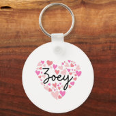 I Liebe Zoey Schlüsselanhänger (Vorderseite)