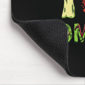 I Liebe Zombie Typografie aus Zombies Mousepad (Ecke)