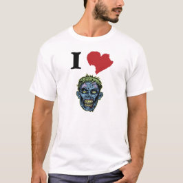 I LIEBE-ZOMBIES Grafik-T-Shirt T-Shirt
