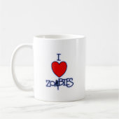 I Liebe-Zombies! Kaffeetasse (Links)