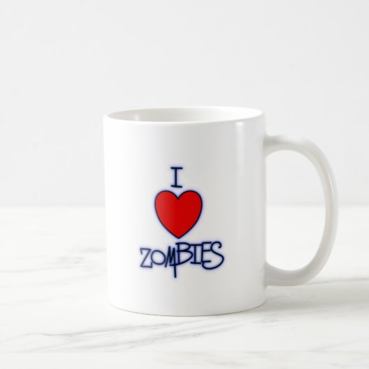 I Liebe-Zombies! Kaffeetasse (Rechts)