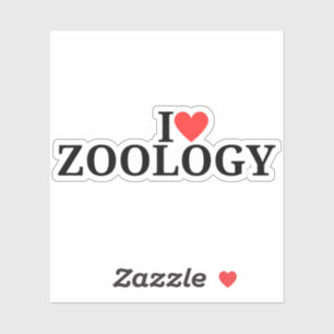 I Liebe Zoologie, Liebe Zoologie, Liebe Zoologie, Aufkleber
