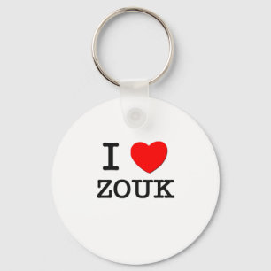I Liebe Zouk Schlüsselanhänger