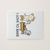 I Liebe zu backen Puzzle (Horizontal)