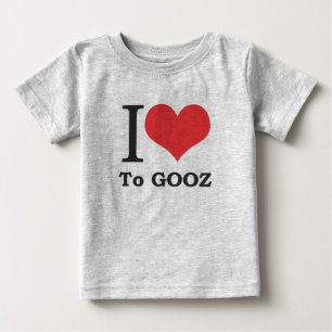 I Liebe zu Gooz, Baby! (Bio Gewebe) Baby T-shirt