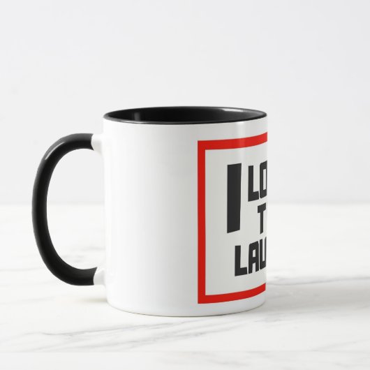 I LIEBE ZU LAUGH / KAFFEE-TASSE TASSE (Links)