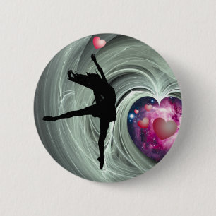 I Liebe zu tanzen! Button