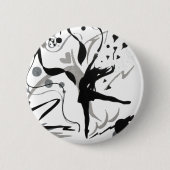 I Liebe zu tanzen Button (Vorderseite)