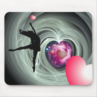 I Liebe zu tanzen! Mousepad