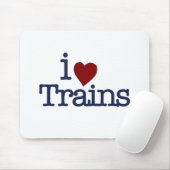 I Liebe-Züge Mousepad (Mit Mouse)