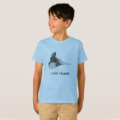 I LIEBE-ZÜGE! T-Shirt (Vorne ganz)