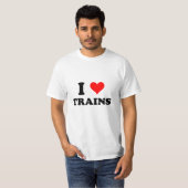 I Liebe-Züge T-Shirt (Vorne ganz)