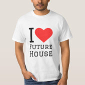 I Liebe Zuhause T-Shirt (Vorderseite)