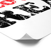 I Liebe zum Lesen erschüttert Poster (Ecke)