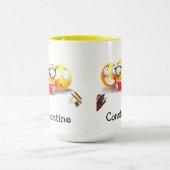 I Liebe zum Lesen von Büchern Tasse (Zentrum)