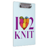 I Liebe zum Strick - Zwischenablage Klemmbrett (Rechts)
