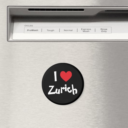 I Liebe Zürich Magnet (In Situ (Geschirrspüler))