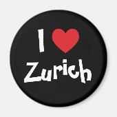 I Liebe Zürich Magnet (Vorne)