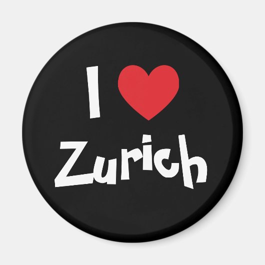 I Liebe Zürich Magnet (Vorne)