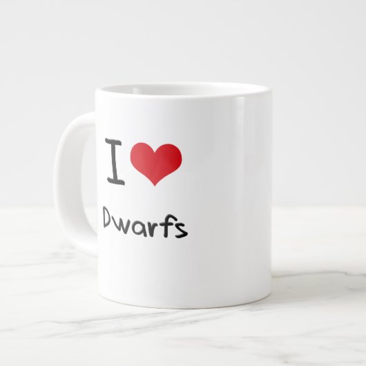 I Liebe-Zwerge Jumbo-Tasse (Vorderseite Links)