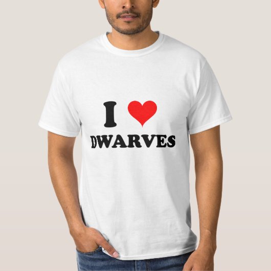 I Liebe-Zwerge T-Shirt (Vorderseite)