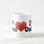 I Liebe-Zwiebeln Kaffeetasse (Mittel)