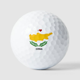 I Liebe Zypern Golfball