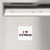 I Liebe Zypern Magnet (In Situ (Geschirrspüler))