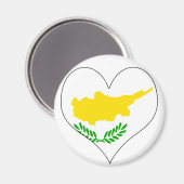 I Liebe Zypern Magnet (Vorderseite/Rückseite)