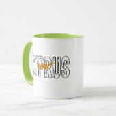I Liebe Zypern Tasse (Vorderseite Links)