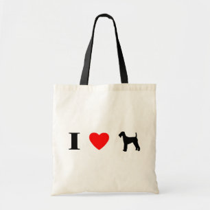 I Liebeairedale-Terrier-Tasche Tragetasche
