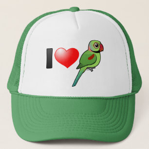 I LiebeAlexandrineParakeets Truckerkappe