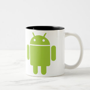 I LiebeAndroid Zweifarbige Tasse