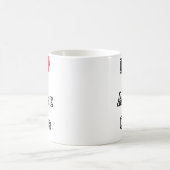 I Liebeanime-Verein-Tasse Kaffeetasse (Mittel)
