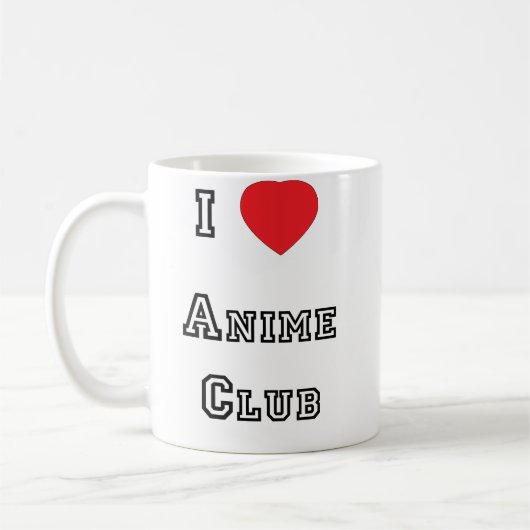 I Liebeanime-Verein-Tasse Kaffeetasse (Links)