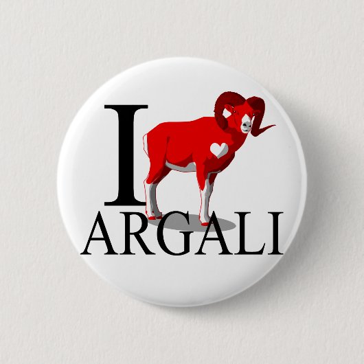 I Liebeargali-Knöpfe Button (Vorderseite)