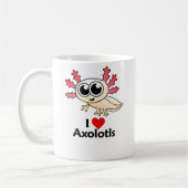I LiebeAxolotls Kaffeetasse (Links)