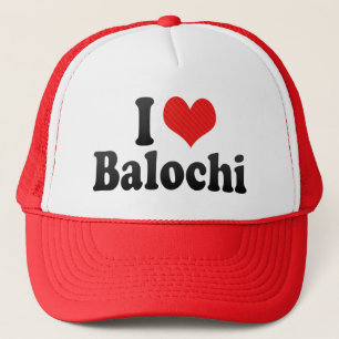 I LiebeBalochi Truckerkappe