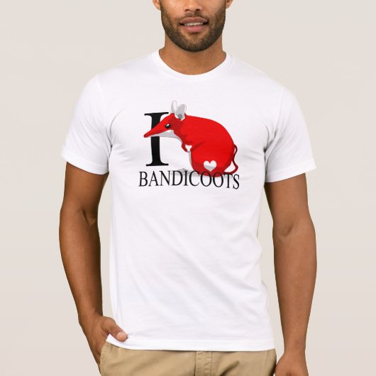 I Liebebandicoots-T - Shirts (Vorderseite)