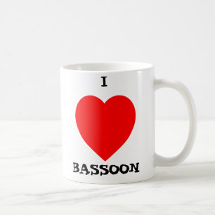 I LiebeBassoon Kaffeetasse