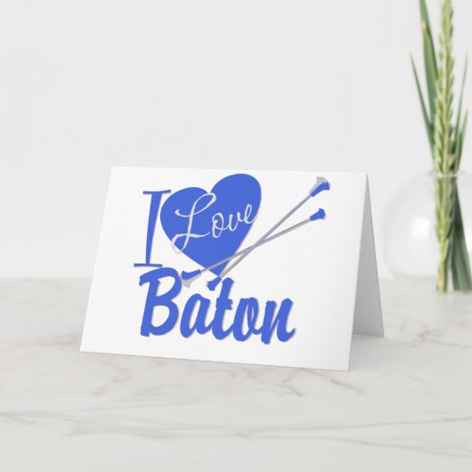 I LiebeBaton Karte (Vorderseite)