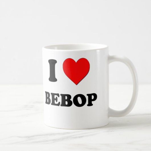 I LiebeBebop Kaffeetasse (Rechts)